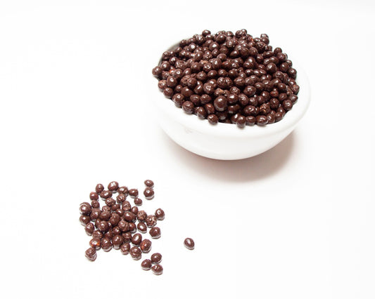 Quinoa inflada con chocolate semiamargo 100gr
